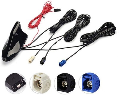 DAB/DAB+ Antennensplitter | GPS/FM/AM Kombination | 5m RG174 Kabel