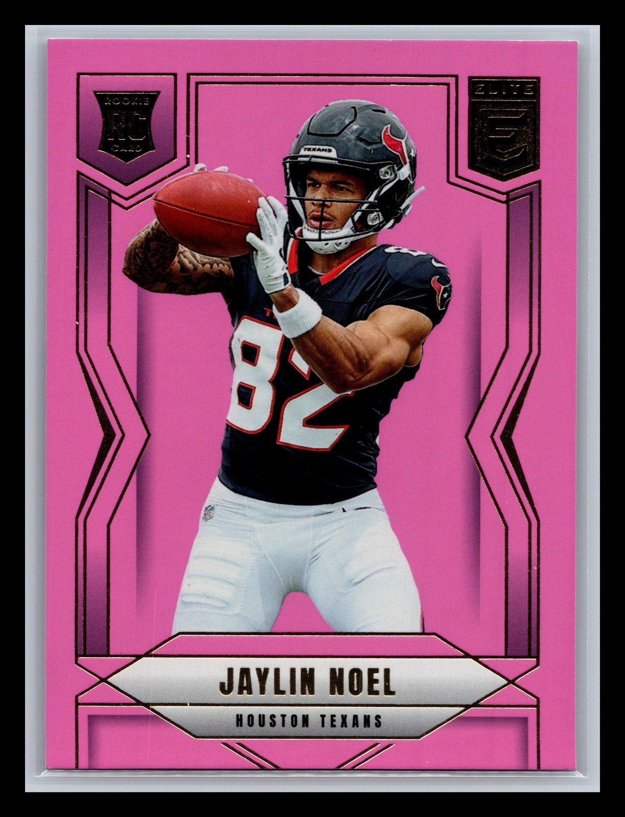 Jaylin Noel Rookie Houston Texans 2025 Donruss Elite #135 Pink