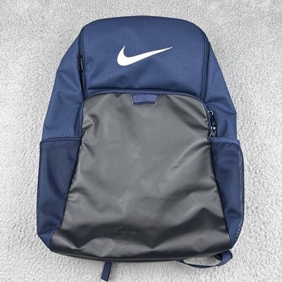 Nike Unisex Adult Brasilia 9.5 Training Backpack NAVY BLUE BLACK Book Bag CLEAN