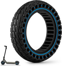 10" x 2.5 Solid E Scooter Tires -  Replacement Rubber Wheels 60/70-6.5  for Nine
