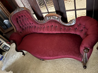 Victorian chaise 3 piece set