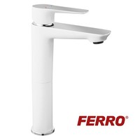 Waschbecken Armatur Weiß Waschtischarmatur Hoch Bad Wasserhahn Serie Adore