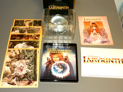 *LABYRINTH LIMITED EDITION 4K OOP BOX SET * 4K UHD & BLU-RAY W/CRYSTAL BALL