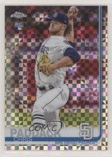 2019 Topps Chrome Update Target X-Fractor 71/199 Chris Paddack #18 0b3