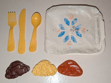 Vintage Fisher Price Fun With Food TV Dinner - Incomplete