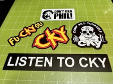 cKy / Bam Margera / Jackass - Set of 5 Stickers