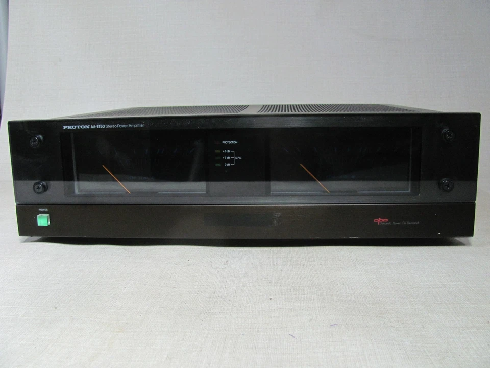 AMPLIFICADOR DE POTENCIA ESTÉREO PROTON AA-1150 PROYECTO DINÁMICO POTENCIA BAJO DEMANDA TAL CUAL Foto 3 de 4