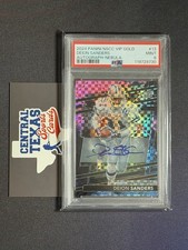 2024 Panini NSCC VIP GOLD Deion Sanders Autograph Nebula 2/2 PSA 9