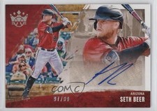 2022 Panini Diamond Kings DK Signatures Holo Silver 97/99 Seth Beer Auto 0su2