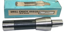 R8-6JT Drill Chuck Arbor R8 Shank to #6 Jacob Taper