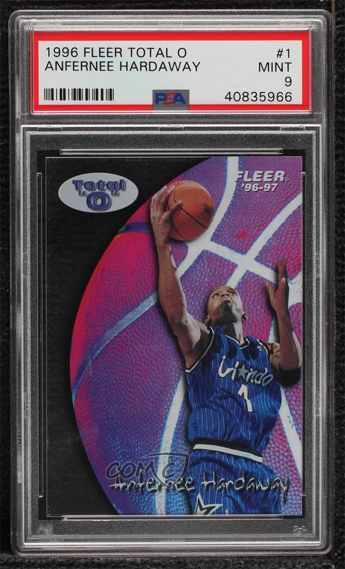 1996-97 Fleer Total O Anfernee Hardaway #1 PSA 9 MINT 3z3