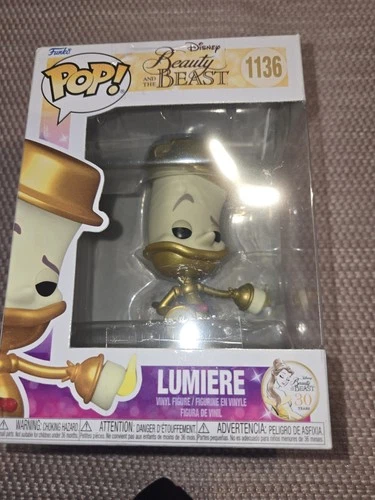 Lumiere #1136 Funko Pop! Disney Beauty and the Beast - Collectible In Box!