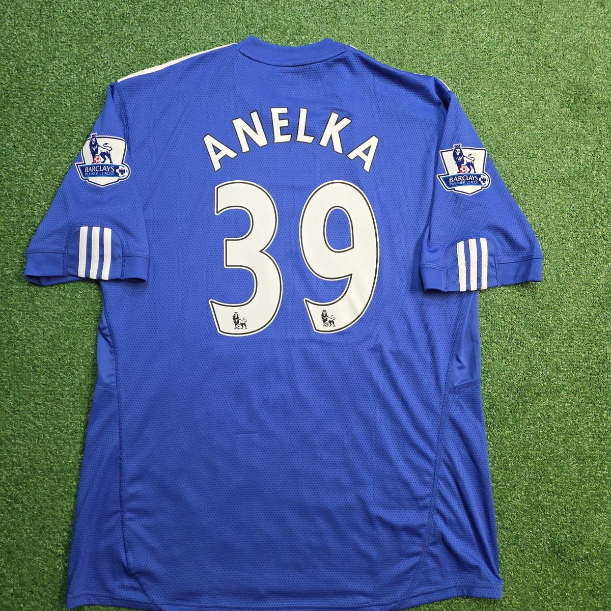 Adidas Chelsea FC Nicolas Anelka #39 2009/2010 Home Blue Jersey