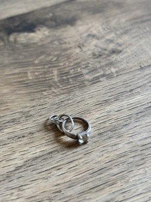 Links of London Sterlingsilber Verlobungsring Charm - 925 - 100 % echt