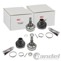 2X NTY Antriebswellengelenk Satz Radseitig Passend FüR Peugeot 406