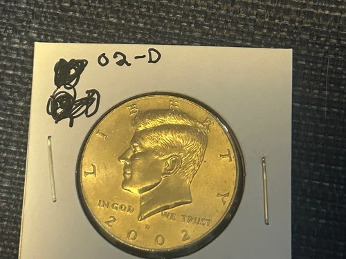 2002 D Kennedy Half Dollar NIFC c