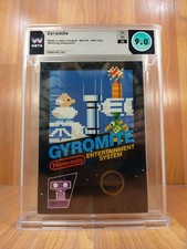MINTY BOX CIB Gyromite hangtab WATA 9.0 w/ RARE 9.4 box! complete in nes CLEAN