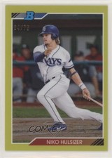 2020 Bowman Heritage Chrome Prospects Yellow Refractor 64/75 Niko Hulsizer ow1