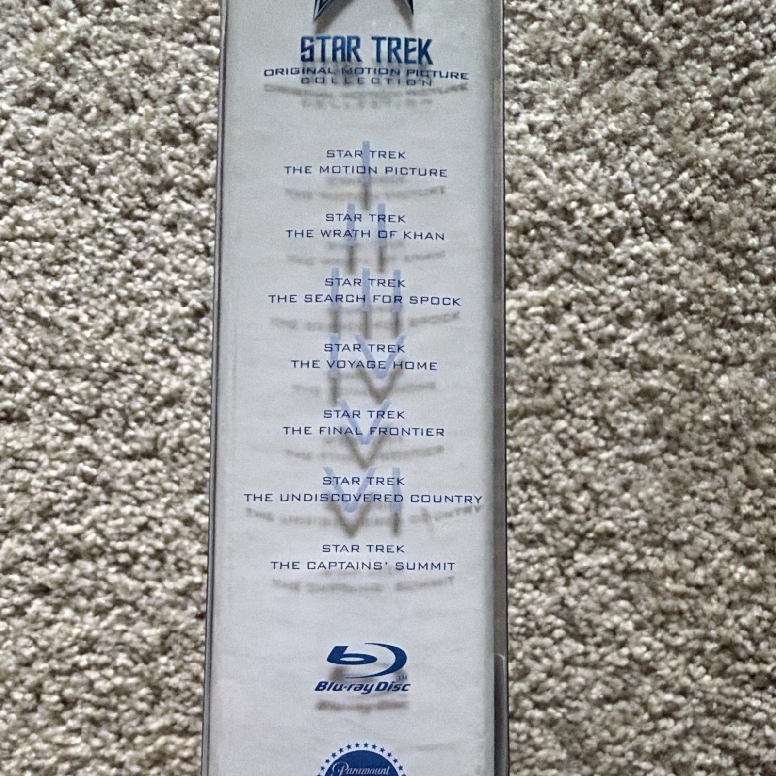Paramount Star Trek Original Motion Picture Collection Blu-ray Disc PG Slipcover - second product detail image