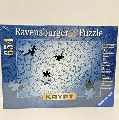 Ravensburger Krypt 654 Piece Puzzle Ultimate Challenge Difficult- Brand New