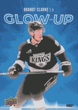 2025-26 Upper Deck #GU-21 Brandt Clarke Glow-Up