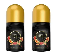 2 pack Maja Deodorant Roll-on Perfumed Antiperspirant 1.7 fl oz 50 mL free ship