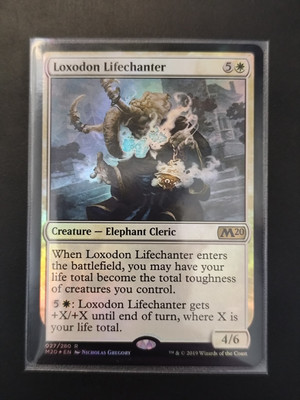 MTG - Loxodon Lifemechanter - Creature - Core Set 2020 - 027/280 - FOIL Rare
