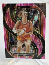 2025 Panini WNBA Select Marina Mabrey Premier Pink Flash Prizm #137 