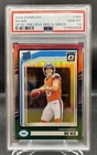 2024 Donruss Optic Preview Bo Nix Red & Green PSA 10 GEM MINT Rookie RC