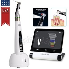 SANDENT Dental Cordless LED 16:1 Endo Motor Contra Angle/Apex Locator Root Canal
