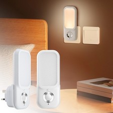 LED Safety Night Light Plug In Emergency Lamp PIR Motion Sensor Automatic Torch