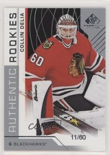 2018-19 Upper Deck SP Game Used Authentic Rookies 11/60 Collin Delia #167 6xl