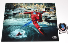 CHARLES LECLERC SIGNED 2024 MONACO FORMULA 1 11x14 PHOTO FERRARI F1 BECKETT COA