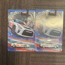 Hot Wheels Silver Series 7-11 2017 Nissan GT-R R35  Lot Of 2
