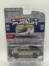 GreenLight Collectibles Limited Hot Pursuit 2017 Chevrolet Silverado 1500 CHASE!