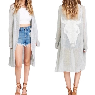 Show Me Your Mumu Big Bang Sweater Bull Steel Size Small
