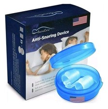 Snore Care Set of 4 Nose Vents to Ease Breathing - Anti Snoring - Travel Case