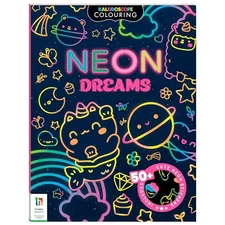 Kaleidoscope Colouring Neon Dreams | ... by Hinkler Pty Ltd Paperback / softback