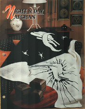 NEW NIGHT  DAY AFGHAN ANNIE'S CROCHET QUILT  AFGHAN CLUB PATTERN INSTRUCTIONS