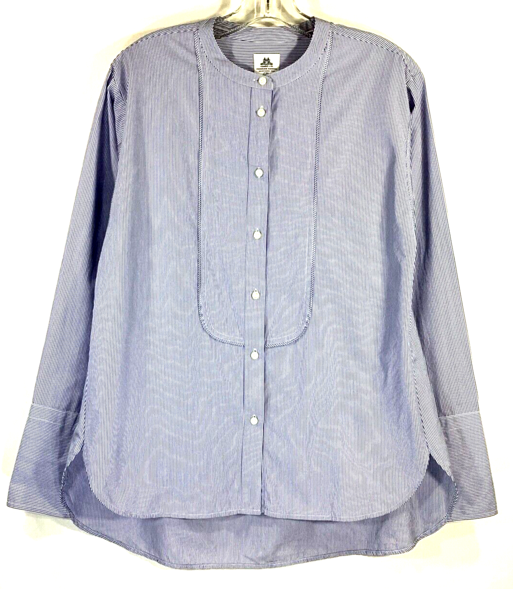 THOMAS MASON for J.CREW Size 6 Oversized collarless popover in