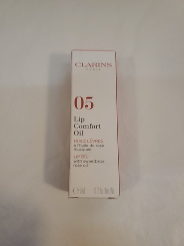 Huile confort pour lèvres Clarins 05-abricot 0,2 oz - Photo 1/4