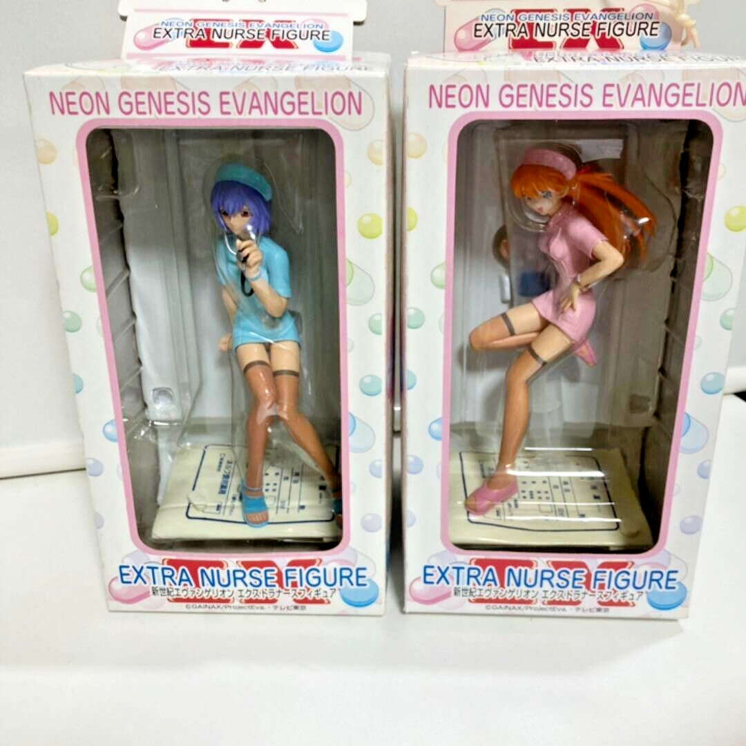Neon Genesis Evangelion Extra Nurse Figure Asuka & Rei Set of 2