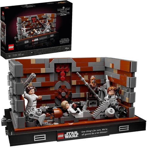 ー New Manual ONLY from LEGO 75339 Death Star Trash Compactor Diorama