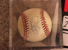 Neil Armstrong signed baseball