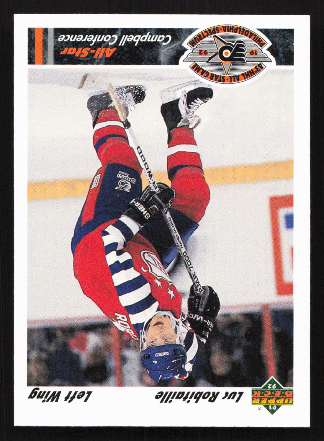 1991-92 Upper Deck #623 Luc Robitaille Card TCCCX