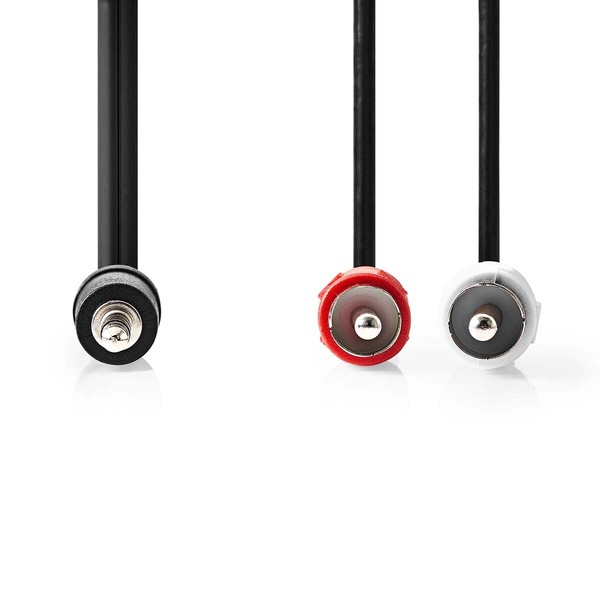 Stereo Audio Kabel 3,5Mm Stecker 2X Cinch 2M 2 Meter Chinch Adapter Rca Klinke-image