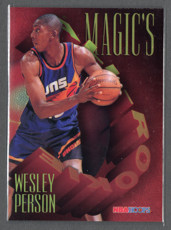 1994-95 NBA Hoops Magic's All-Rookie #FAR-10 RC - Wesley Person - Phoenix Suns