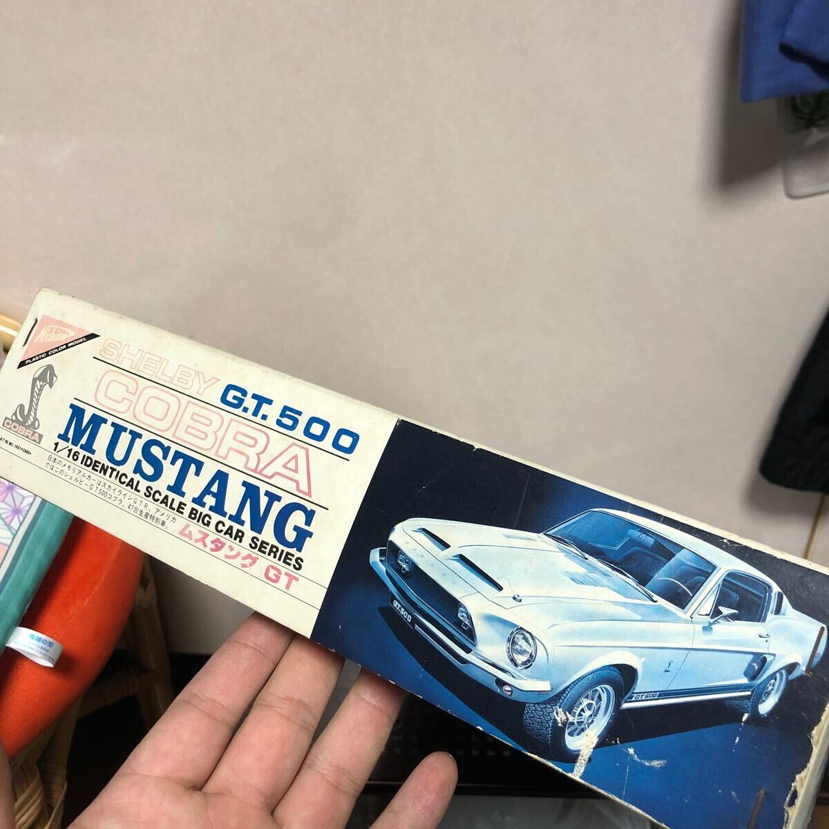 自動車 1/16 Nichimo COBRA MUSTANG GT500 Nichimo 1/16 Shelby Cobra Mustang GT500 Assembly Model Kit