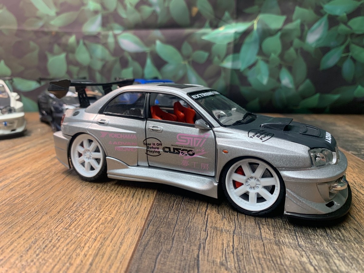 KENTOYS 1/24 SUBARU IMPREZA WRX STI 2台！ KENTOYS 1/24 SUBARU IMPREZA WRX STI 2台！ - メルカリ