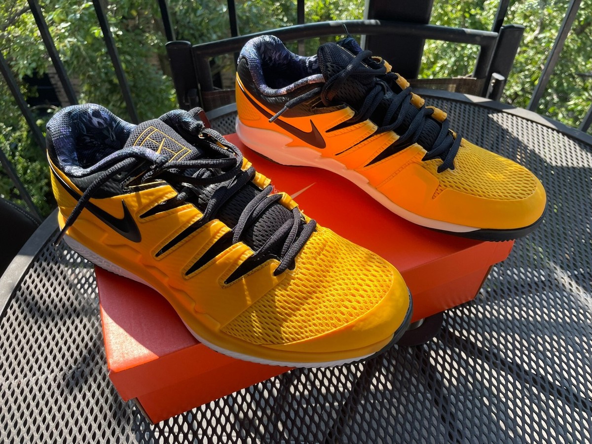 シューズ(男性用) Nike Air Zoom Vapor X HC 27cm Nike Air Zoom Vapor X HC 'University Gold' - Tennis ATP Tour | eBay